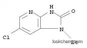 Molecular Structure of 1064782-28-0 (2H-Imidazo[4,5-b]pyridin-2-one, 6-chloro-1-ethyl-1,3-dihydro-)